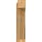 Ekena Millwork Traditional Block Rough Sawn Outlooker, Western Red Cedar, 8"W x 34"D x 34"H OUT08X34X34TRA05RWR - alternate 3